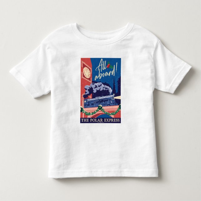 The Polar Express - All Aboard! Toddler T-shirt (Front)
