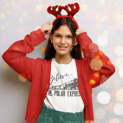 The Polar Express _ Believe  Vintage Graphic T_Shirt