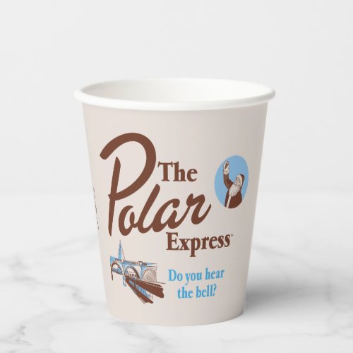 The Polar Express  Do You Hear The Bell Retro Paper Cups