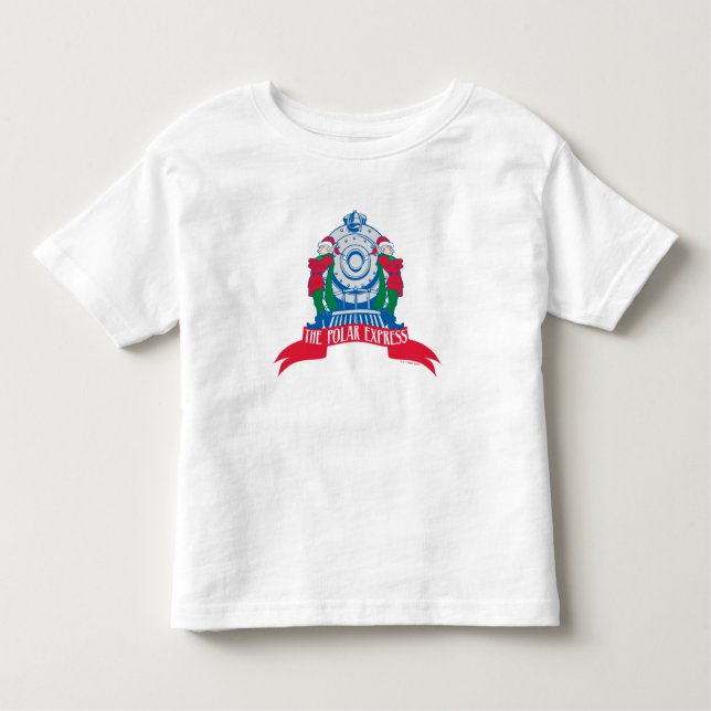 The Polar Express | Elves Standing By Train Baby Toddler T-shirt (Front)