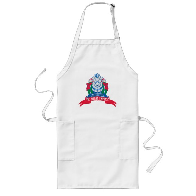 The Polar Express | Elves Standing By Train Long Apron (Front)
