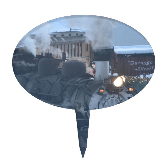 The Polar Express Engine Cake Topper (Front)