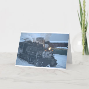 The Polar Express Engine Card