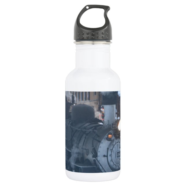 The Polar Express Engine Stainless Steel Water Bottle (Front)