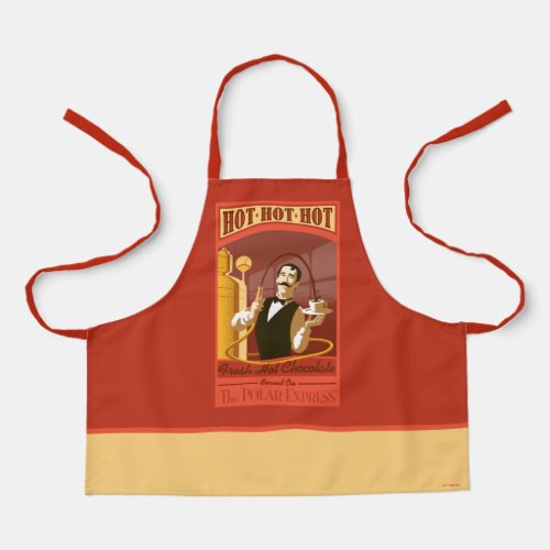 The Polar Express  Hot Chocolate Vintage Art Apron