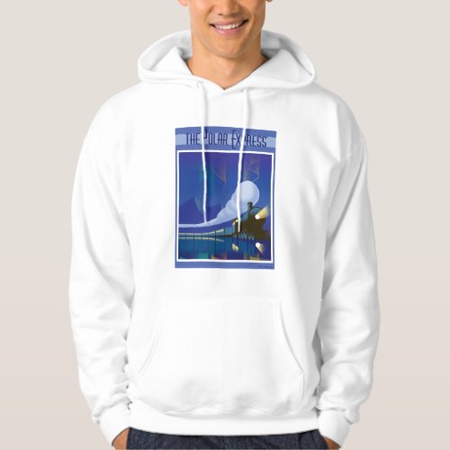 The Polar Express  Northern Lights Vintage Travel Hoodie