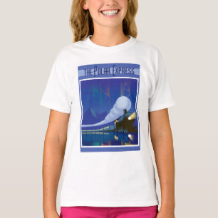The Polar Express   Northern Lights Vintage Travel T-Shirt
