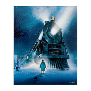 The Polar Express Pajama Acrylic Print
