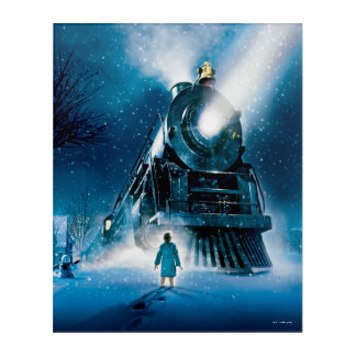 The Polar Express Pajama Acrylic Print