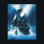 The Polar Express Pajama Canvas Print<br><div class="desc">Welcome all your party guests to your child's Birthday with this Polar Express Welcome Sign.</div>