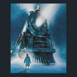 The Polar Express Pajama Faux Canvas Print<br><div class="desc">Welcome all your party guests to your child's Birthday with this Polar Express Welcome Sign.</div>
