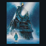 The Polar Express Pajama Faux Canvas Print<br><div class="desc">Welcome all your party guests to your child's Birthday with this Polar Express Welcome Sign.</div>