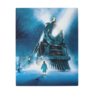 The Polar Express Pajama Metal Print