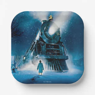 The Polar Express Pajama Paper Plates