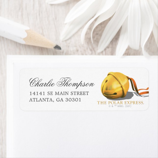 The Polar Express Pajama Slumber Party Label (Insitu)