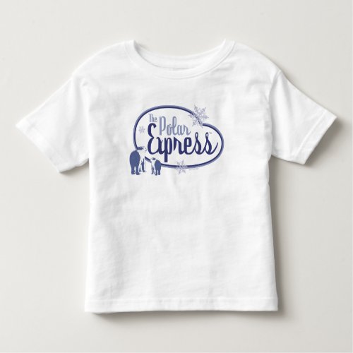 The Polar Express  Polar Bears Retro Graphic Toddler T_shirt