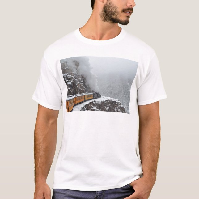 The Polar Express Rounds the Bend T-Shirt (Front)