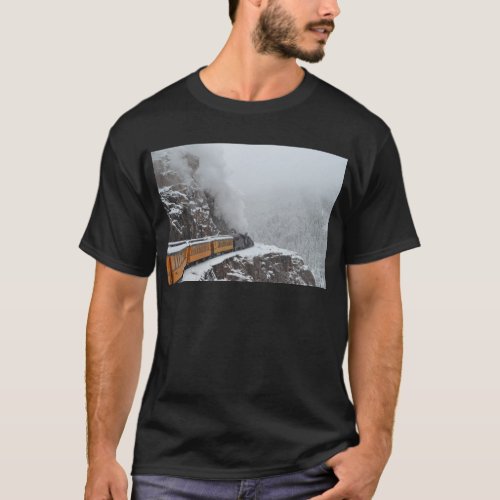 The Polar Express Rounds the Bend T_Shirt