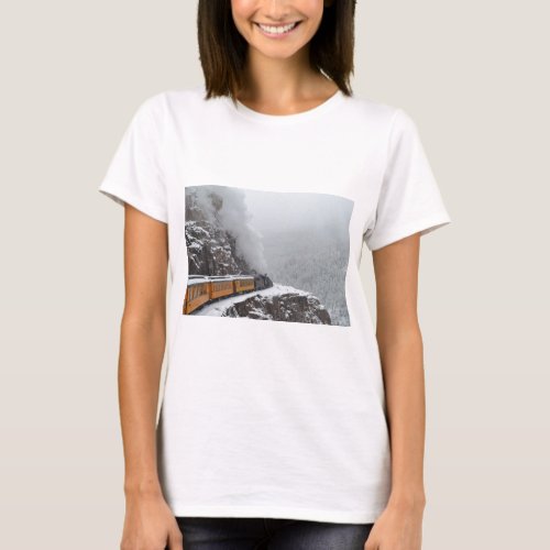 The Polar Express Rounds the Bend T_Shirt