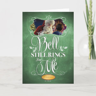 The Polar Express "The Bell Still Rings For Me" Holiday Card