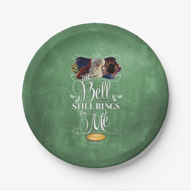 The Polar Express | "The Bell Still Rings For Me" Paper Plates (Front)