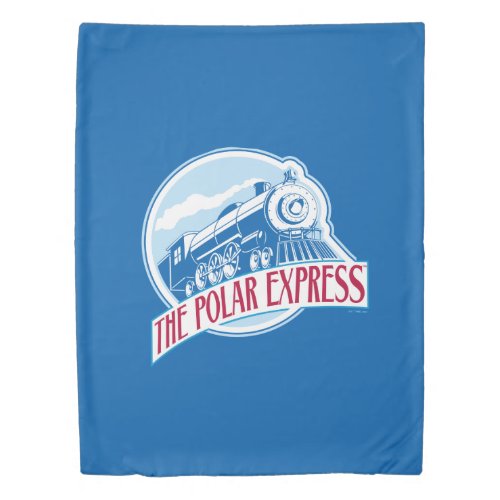 The Polar Express  Train Badge Duvet Cover