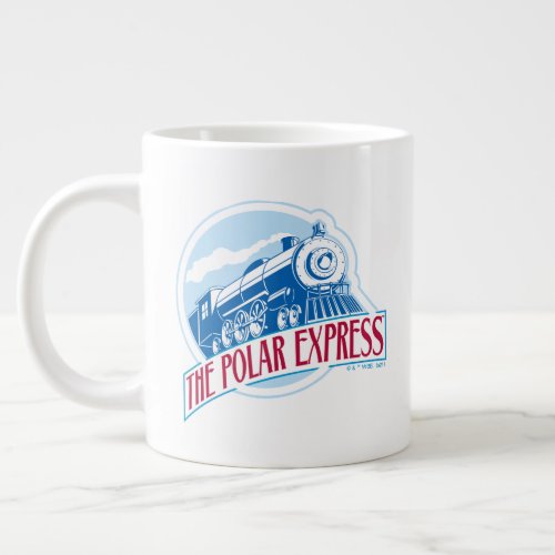 The Polar Express  Train Badge Giant Coffee Mug