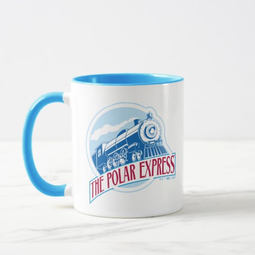 The Polar Express  Train Badge Mug