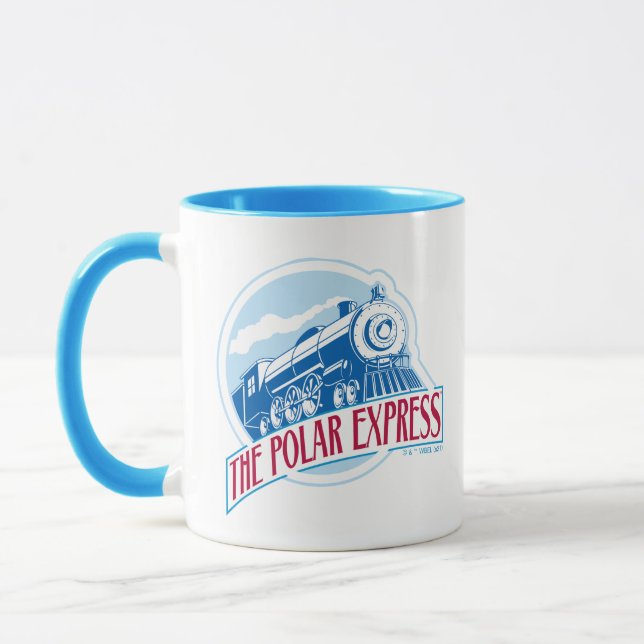 The Polar Express | Train Badge Mug (Left)