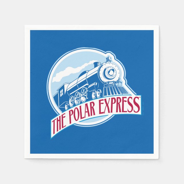 The Polar Express | Train Badge Napkins (Front)