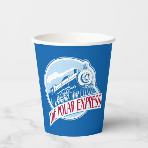 The Polar Express Train Badge Paper Cups