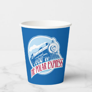 The Polar Express | Train Badge Paper Cups