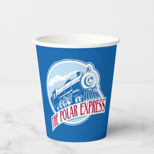 The Polar Express  Train Badge Paper Cups