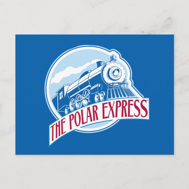 The Polar Express | Train Badge Postcard (Front)