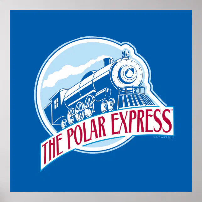 The Polar Express | Train Badge Poster | Zazzle