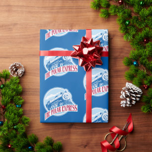The Polar Express   Train Badge Wrapping Paper