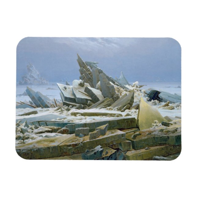 The Polar Sea, 1824 Magnet (Horizontal)