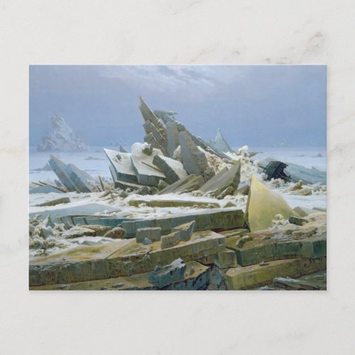 The Polar Sea 1824 Postcard
