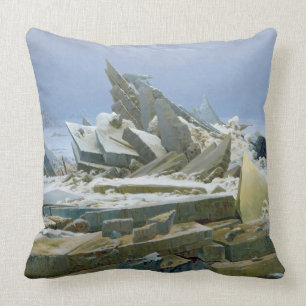 The Polar Sea, 1824 Throw Pillow
