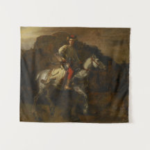 The Polish Rider by Rembrandt van Rijn