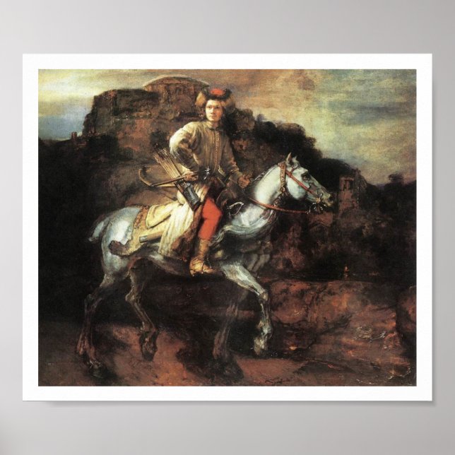 The Polish Rider Vintage Art Print Poster (Front)