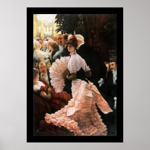 The Political Lady by James Tissot Poster Zazzle