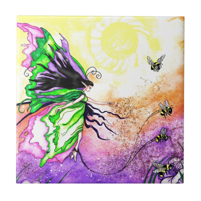 The Pollinatin Prominade Tile (Front)