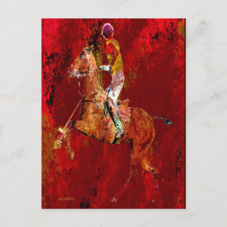 The Polo Player Postcard