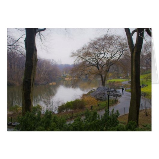 The Pond (2) - Central Park NYC Cards (Front Horizontal)