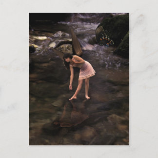 The Pond Fairy, Fantasy Art Postcard