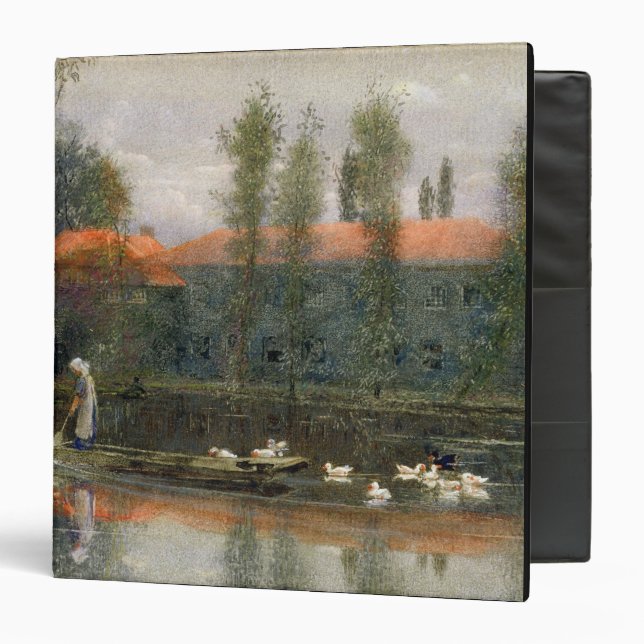 The Pond of William Morris Works at Merton Abbey ( Binder (Front/Inside)