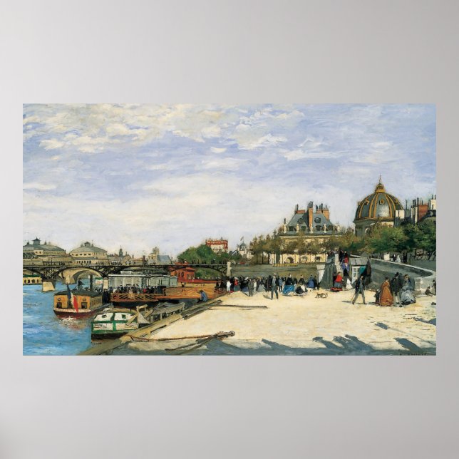 The Pont des Arts Paris Auguste  Renoir   Poster (Front)
