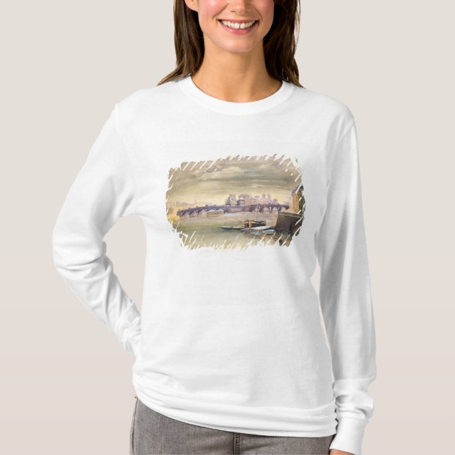 The Pont-Neuf and the Ile de la Cite, 1881 T-Shirt (Front)