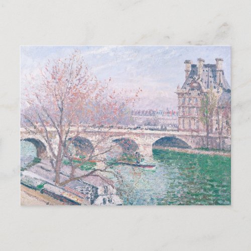 The Pont_Royal and the Pavillon de Flore Postcard